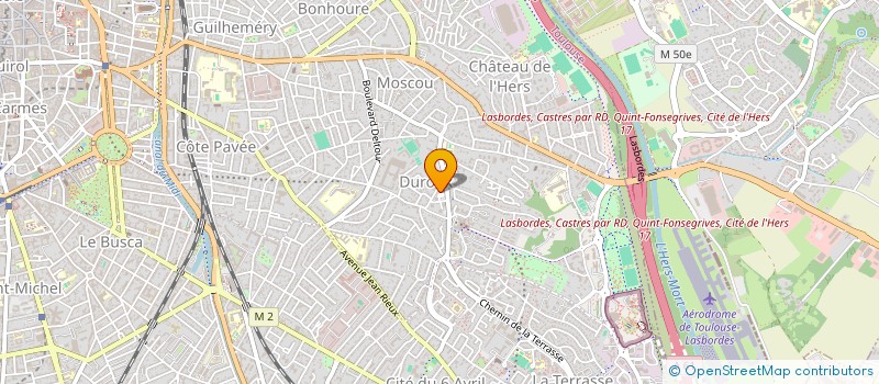 localisation de l'entreprise MONSIEUR MICHEL PERROTIN à TOULOUSE