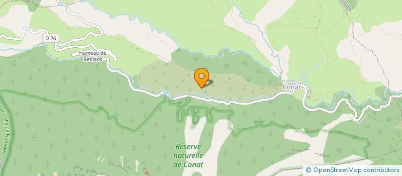 localisation de l'entreprise MONSIEUR MICHEL PERRUCHET  CONAT