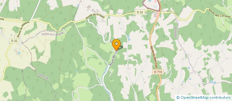 localisation de l'entreprise MONSIEUR MICHEL PESTEIL  JOURNIAC