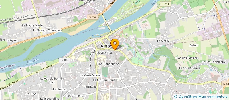 localisation de l'entreprise MONSIEUR MICHEL PETAT à AMBOISE