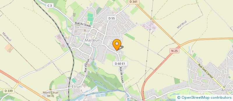 localisation de l'entreprise MONSIEUR MICHEL PETIT  MARUIL