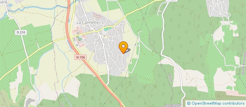 localisation de l'entreprise MONSIEUR MICHEL PEYRE  SAINT-GENIES-DE-MALGOIRES