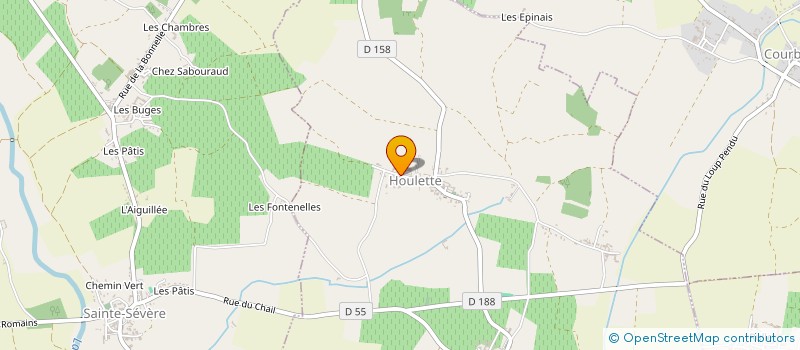 localisation de l'entreprise MONSIEUR MICHEL PEYROT à HOULETTE