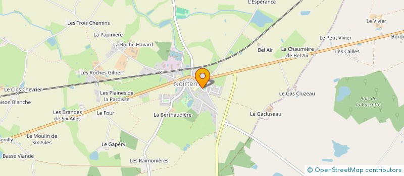 localisation de l'entreprise MONSIEUR MICHEL PFEILER  BRESSUIRE