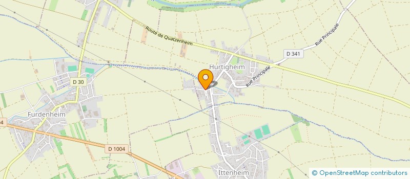 localisation de l'entreprise MONSIEUR MICHEL PFRIMMER  HURTIGHEIM