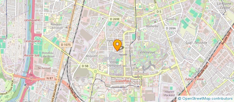 localisation de l'entreprise MONSIEUR MICHEL PHAM à GRENOBLE