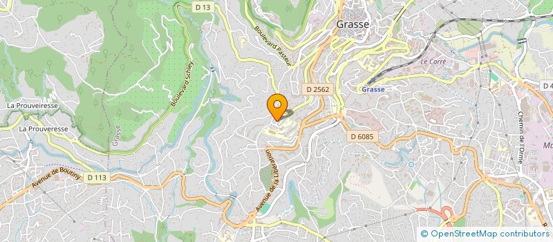 localisation de l'entreprise MONSIEUR MICHEL PHELIPPEAU à GRASSE