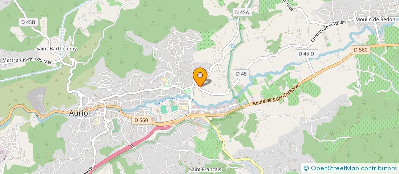 localisation de l'entreprise MONSIEUR MICHEL PHILIPPART  AURIOL