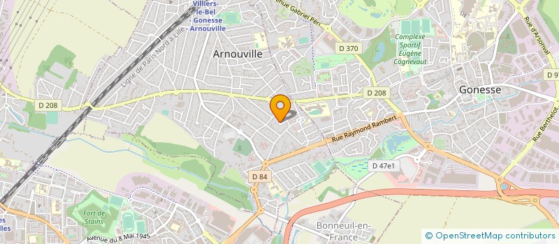 localisation de l'entreprise MONSIEUR MICHEL PHILIPPE à ARNOUVILLE