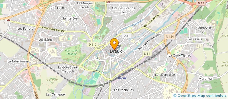 localisation de l'entreprise MONSIEUR MICHEL PHILIPPE à DREUX