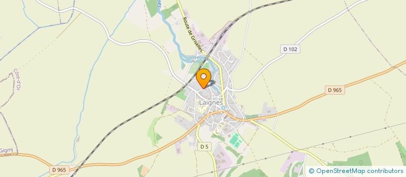 localisation de l'entreprise MONSIEUR MICHEL PHILIPS à LAIGNES