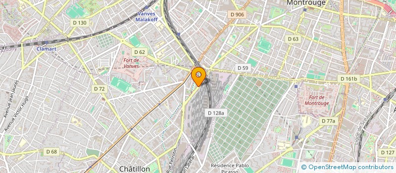 localisation de l'entreprise MONSIEUR MICHEL PHUNG  VILLEJUIF