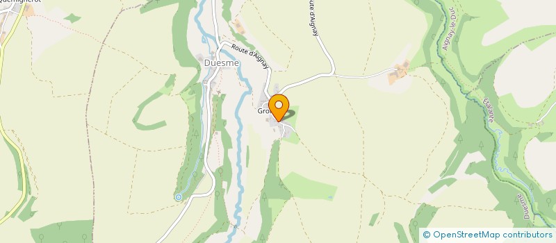 localisation de l'entreprise MONSIEUR MICHEL PIALAT  DUESME