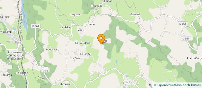 localisation de l'entreprise MONSIEUR MICHEL PICARD à OMPS