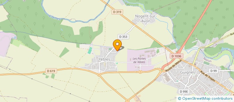 localisation de l'entreprise MONSIEUR MICHEL PICARD  YEBLES