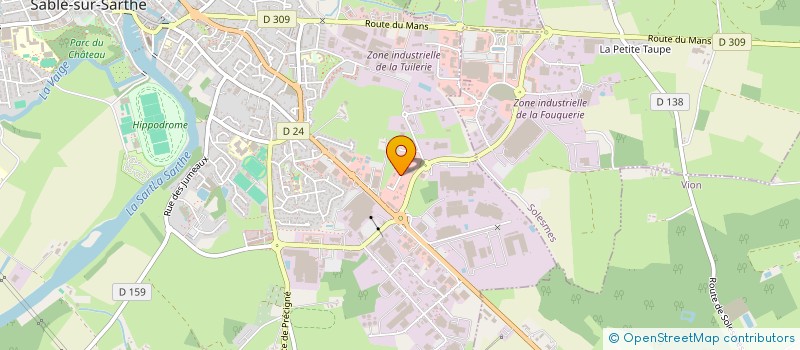 localisation de l'entreprise MONSIEUR MICHEL PICARD  VION