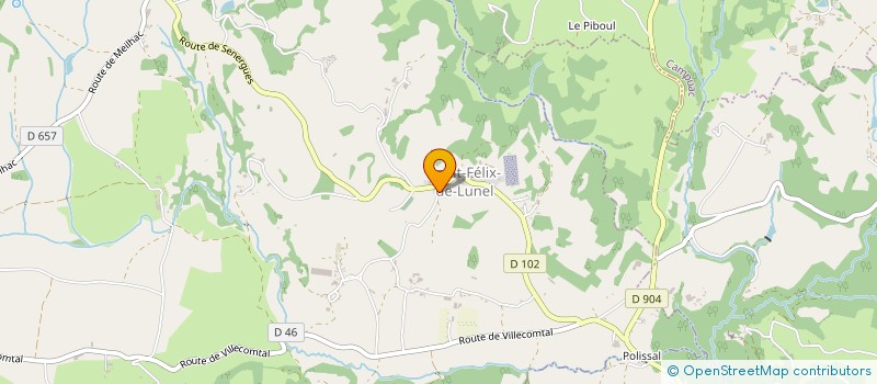 localisation de l'entreprise MONSIEUR MICHEL PICARD à SAINT-FELIX-DE-LUNEL