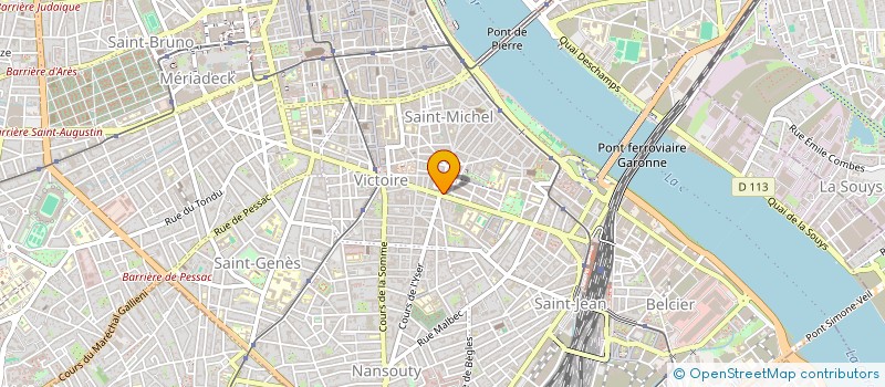 localisation de l'entreprise MONSIEUR MICHEL PICAUD à BORDEAUX