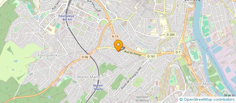 localisation de l'entreprise MONSIEUR MICHEL PICAUD  SAINT-GERMAIN-EN-LAYE