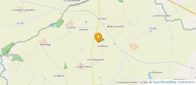 localisation de l'entreprise MONSIEUR MICHEL PICHEREAU  SAINT-AIGNAN-DE-COUPTRAIN