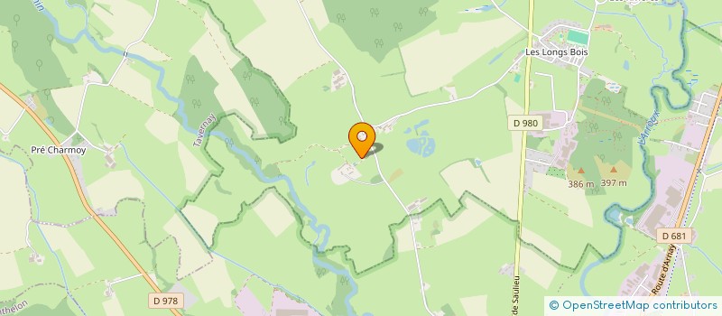 localisation de l'entreprise MONSIEUR MICHEL PIDAULT  SAINT-FORGEOT