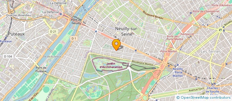 localisation de l'entreprise MONSIEUR MICHEL PIERRE à NEUILLY-SUR-SEINE