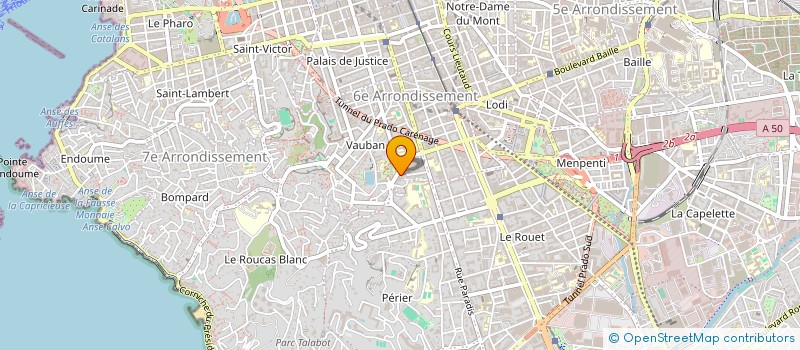 localisation de l'entreprise MONSIEUR MICHEL PIERRE ROBERT LONDERO à MARSEILLE