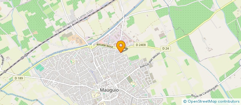 localisation de l'entreprise MONSIEUR MICHEL PIERRE ROGER LANGLOIS  MAUGUIO