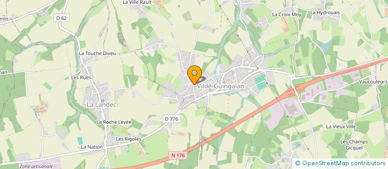 localisation de l'entreprise MONSIEUR MICHEL PIESYK  VILDE-GUINGALAN