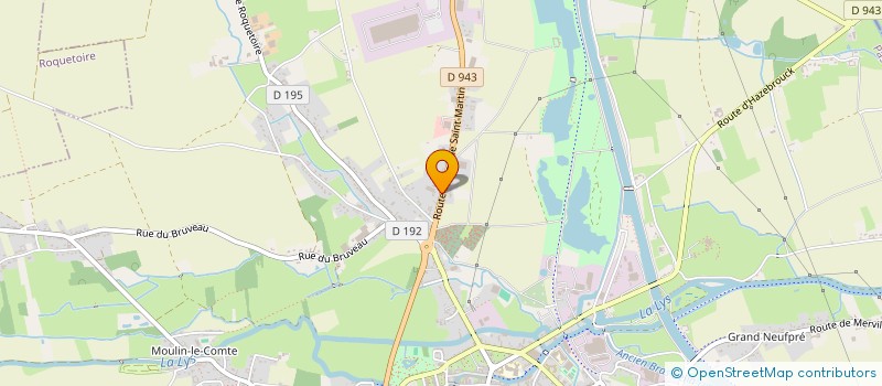 localisation de l'entreprise MONSIEUR MICHEL PIETA  AIRE-SUR-LA-LYS