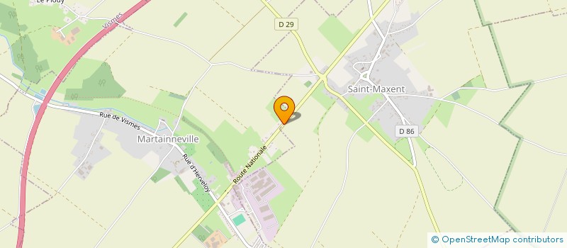 localisation de l'entreprise MONSIEUR MICHEL PIGNEL  HUPPY