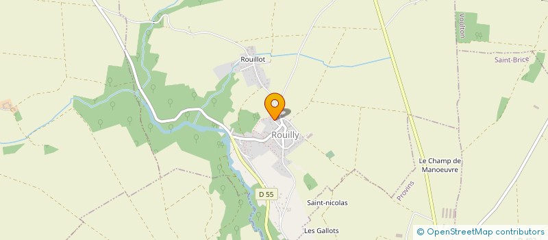 localisation de l'entreprise MONSIEUR MICHEL PIGOT  ROUILLY