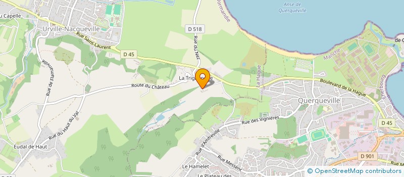 localisation de l'entreprise MONSIEUR MICHEL PILARD  LA HAGUE