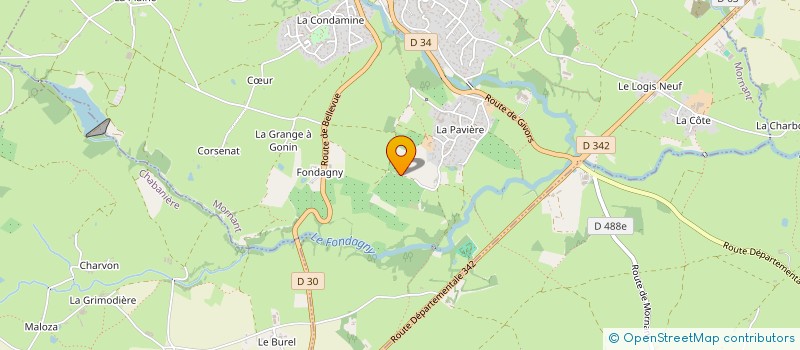 localisation de l'entreprise MONSIEUR MICHEL PILATO à MORNANT