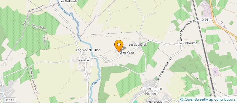 localisation de l'entreprise MONSIEUR MICHEL PINAUD à SAINT-SATURNIN