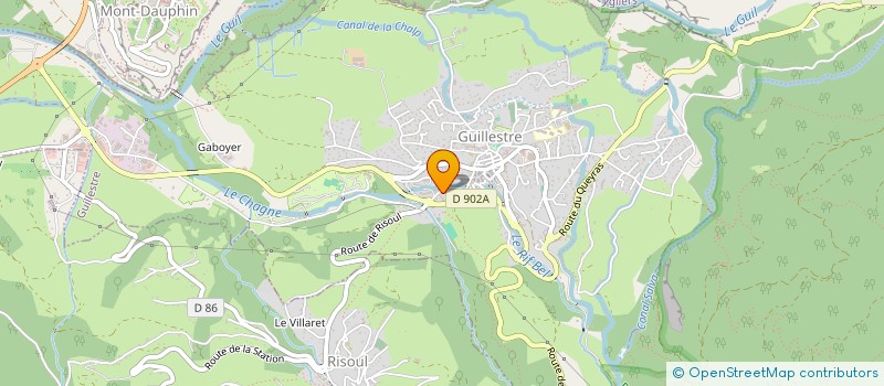 localisation de l'entreprise MONSIEUR MICHEL PINAULT  RISOUL