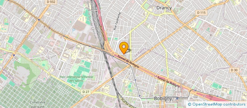 localisation de l'entreprise MONSIEUR MICHEL PINECKI  DRANCY