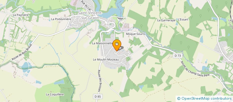 localisation de l'entreprise MONSIEUR MICHEL PINEL à SAINT-VINCENT-SUR-GRAON