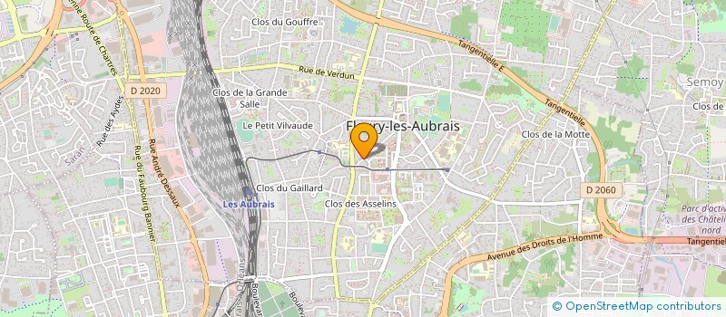 localisation de l'entreprise MONSIEUR MICHEL PINON à FLEURY-LES-AUBRAIS