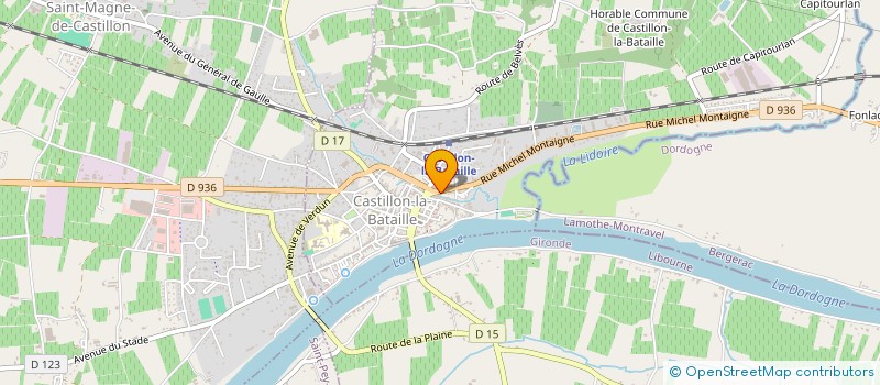 localisation de l'entreprise MONSIEUR MICHEL PIOMBINO  BELVES-DE-CASTILLON