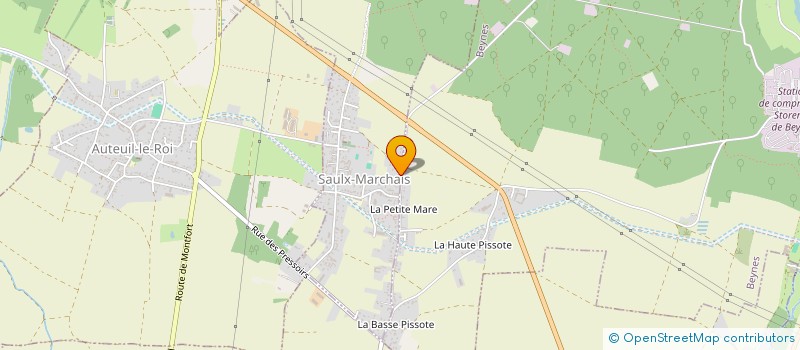 localisation de l'entreprise MONSIEUR MICHEL PIPART à BEYNES