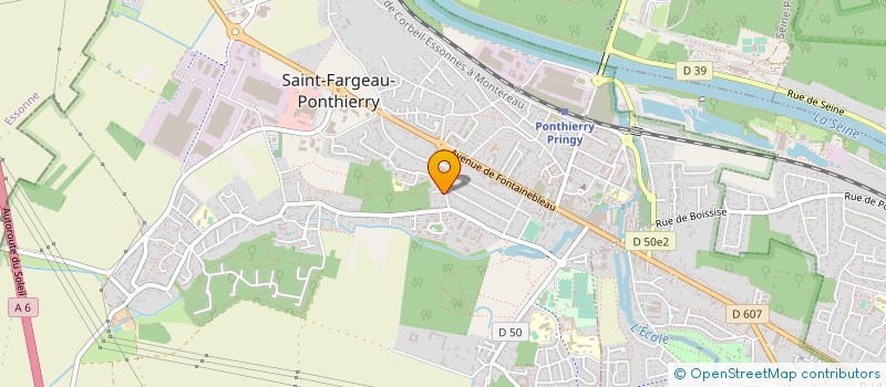 localisation de l'entreprise MONSIEUR MICHEL PIRON  SAINT-FARGEAU-PONTHIERRY