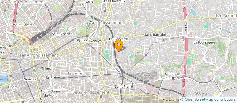 localisation de l'entreprise MONSIEUR MICHEL PIZAINE à MARSEILLE