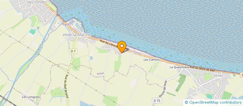 localisation de l'entreprise MONSIEUR MICHEL PLAINFOSSE  HIREL