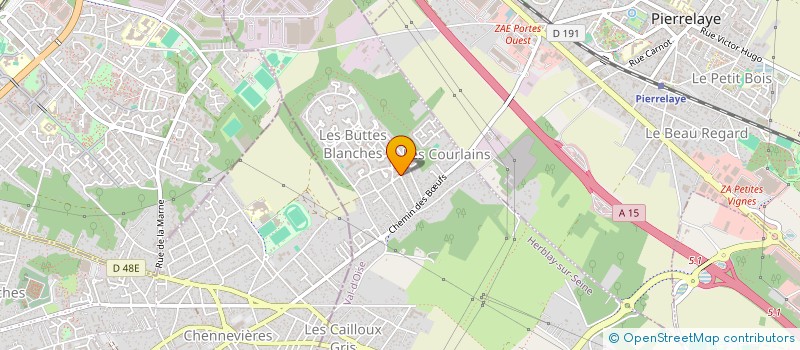 localisation de l'entreprise MONSIEUR MICHEL PLANTARD  PIERRELAYE