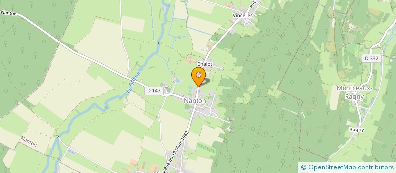 localisation de l'entreprise MONSIEUR MICHEL PLASSARD  SENNECEY-LE-GRAND