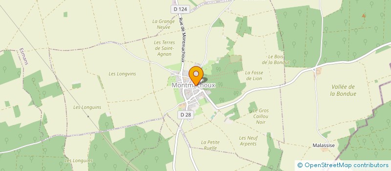 localisation de l'entreprise MONSIEUR MICHEL PLATEAU à MONTMACHOUX