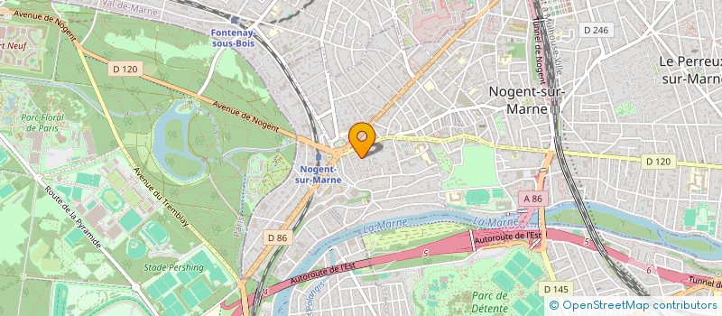 localisation de l'entreprise MONSIEUR MICHEL PLOTKINE à NOGENT-SUR-MARNE