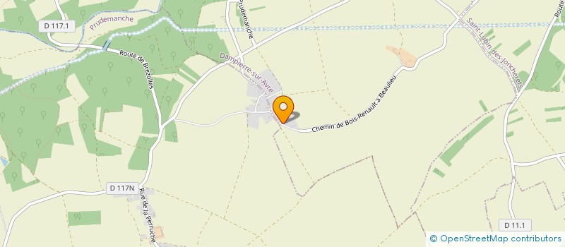 localisation de l'entreprise MONSIEUR MICHEL PLOVIE à DAMPIERRE-SUR-AVRE