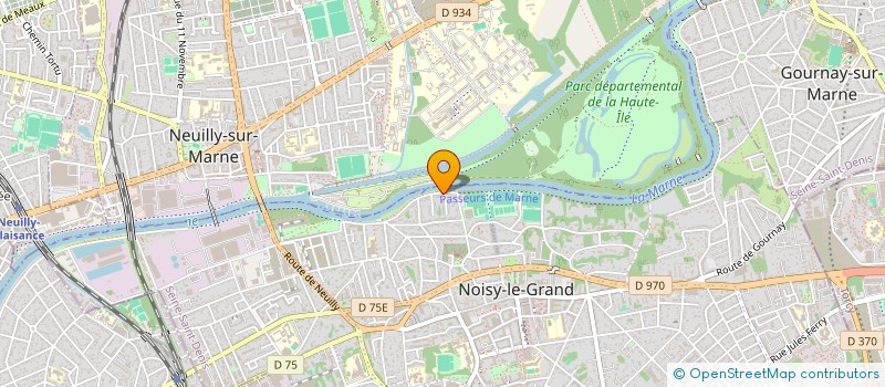 localisation de l'entreprise MONSIEUR MICHEL PLUMECOQ  NOISY-LE-GRAND